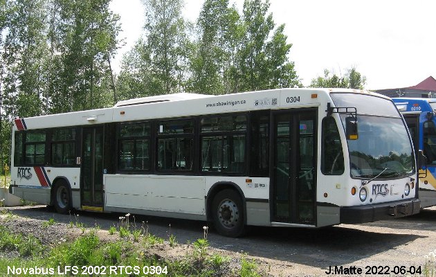 BUS/AUTOBUS: Novabus LFS 2002 Fleurs de Lys