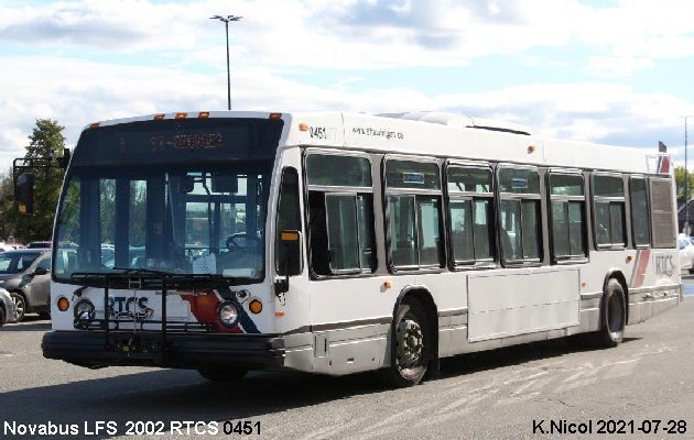 BUS/AUTOBUS: Novabus LFS 2002 RTCS