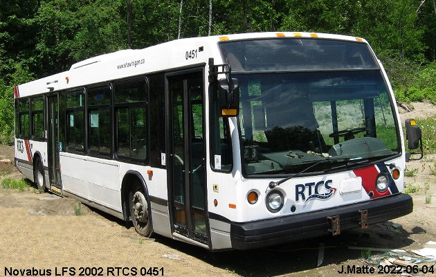 BUS/AUTOBUS: Novabus LFS 2002 RTCS