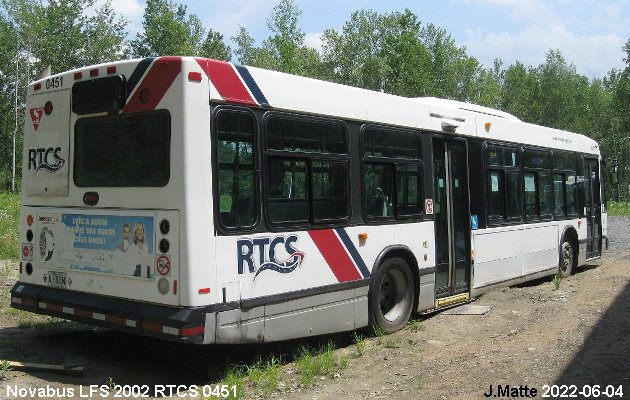 BUS/AUTOBUS: Novabus LFS 2002 RTCS