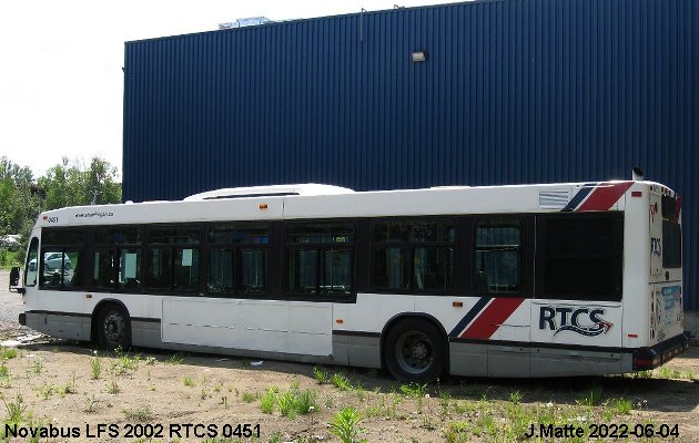 BUS/AUTOBUS: Novabus LFS 2002 RTCS