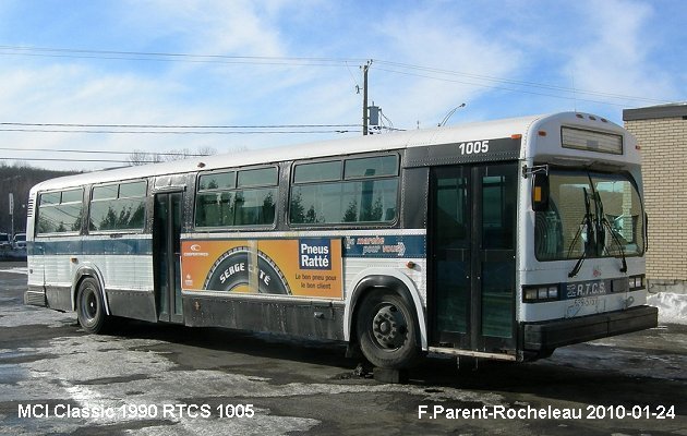 BUS/AUTOBUS: MCI Classic 1990 RTCShawinigan