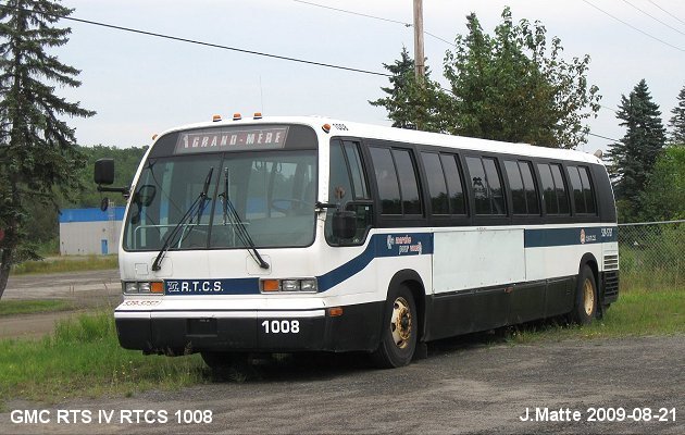 BUS/AUTOBUS: GMC RTS VI 1986 RTCS