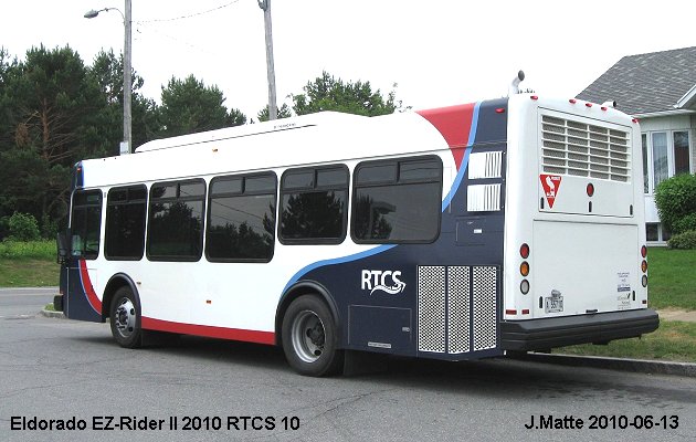 BUS/AUTOBUS: Eldorado EZ-Rider 2010 RTCShawinigan