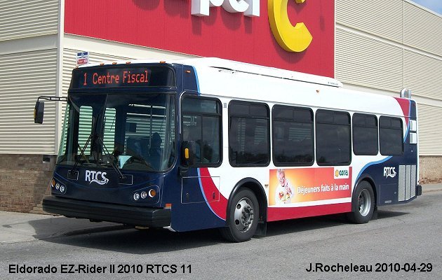 BUS/AUTOBUS: Eldorado EZ-Rider 2010 RTCShawinigan