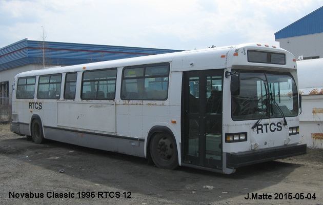 BUS/AUTOBUS: Novabus Classic 1996 RTCShawinigan