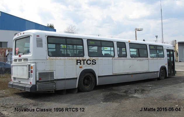 BUS/AUTOBUS: Novabus Classic 1996 RTCShawinigan