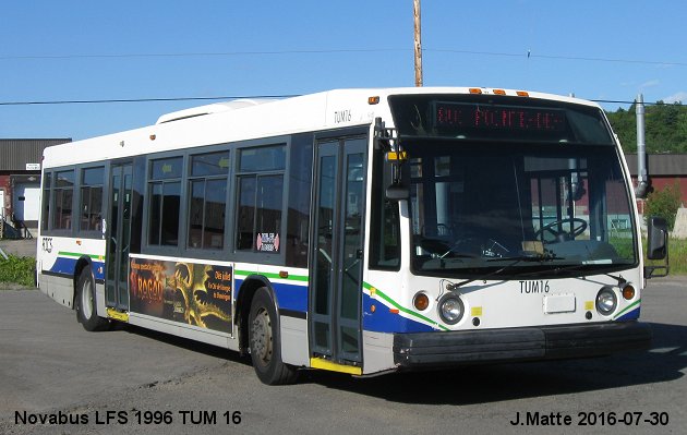 BUS/AUTOBUS: Novabus LFS 1996 RTCS