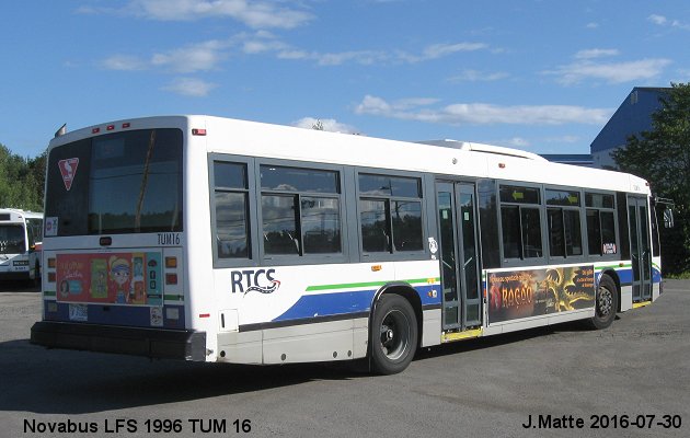 BUS/AUTOBUS: Novabus LFS 1996 RTCS