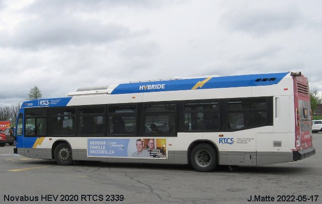 BUS/AUTOBUS: Novabus HEV 2020 RTCS