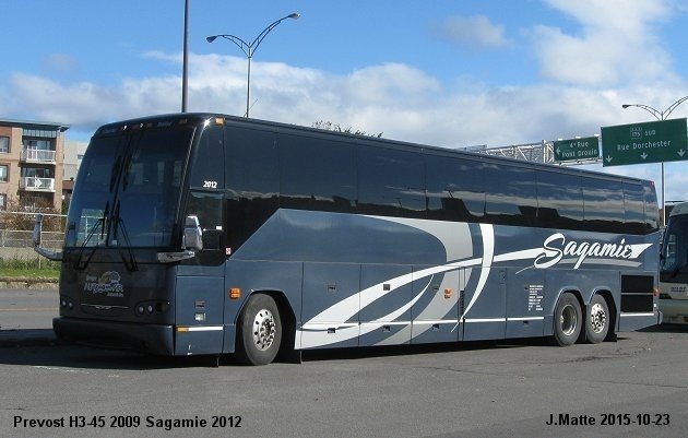 BUS/AUTOBUS: Prevost H3-45 2009 Sagamie