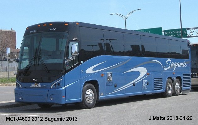 BUS/AUTOBUS: MCI J4500 2012 Sagamie