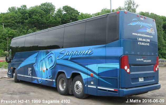 BUS/AUTOBUS: Prevost H3-41 1999 Jeannois