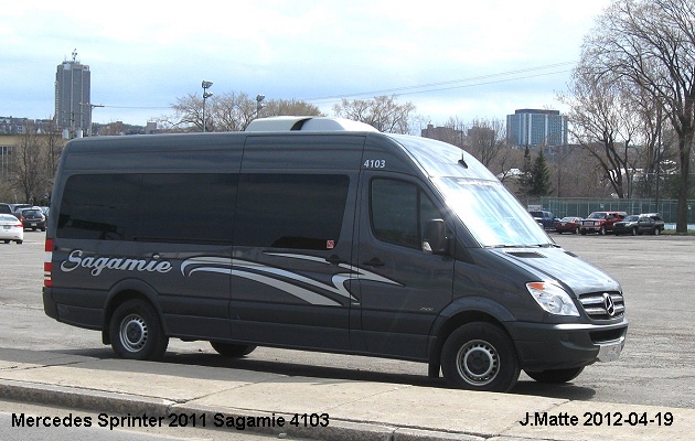 BUS/AUTOBUS: Mercedes Sprinter 2011 Sagamie