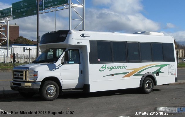 BUS/AUTOBUS: Blue Bird Microbird 2013 Sagamie