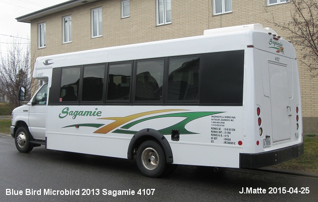 BUS/AUTOBUS: Blue Bird MicroBird 2013 Sagamie