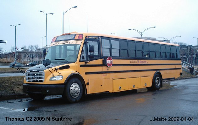 BUS/AUTOBUS: Thomas C2 2009 Santerre