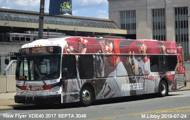 BUS/AUTOBUS: New Flyer XDE40 2017 SEPTA