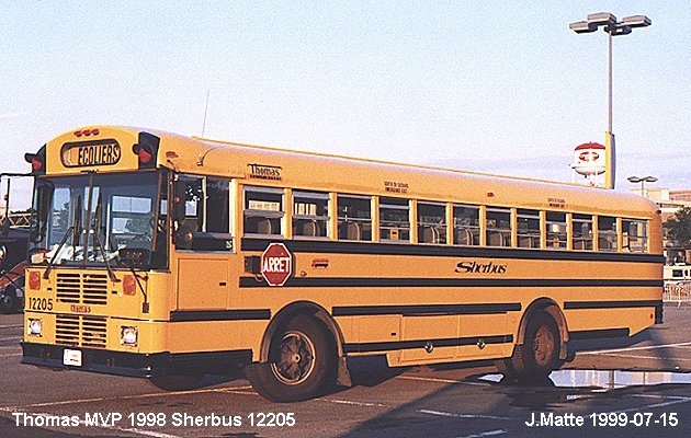 BUS/AUTOBUS: Thomas MVP 1998 Sherbus