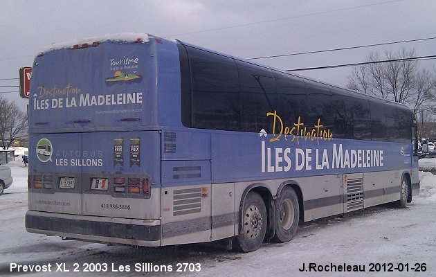BUS/AUTOBUS: Prevost XL-2 2003 Des Sillons
