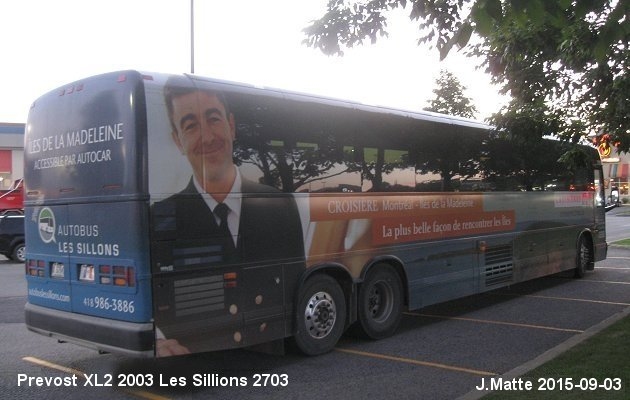 BUS/AUTOBUS: Prevost XL-2 2003 Des Sillons