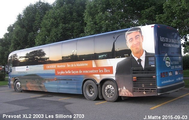 BUS/AUTOBUS: Prevost XL-2 2003 Des Sillons