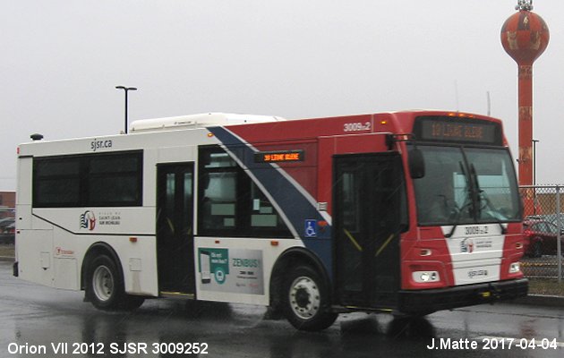 BUS/AUTOBUS: Orion VII CNG 2012 SJSR