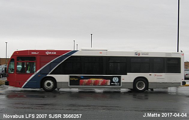 BUS/AUTOBUS: Novabus LFS 2007 SJSR