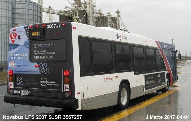 BUS/AUTOBUS: Novabus LFS 2007 SJSR