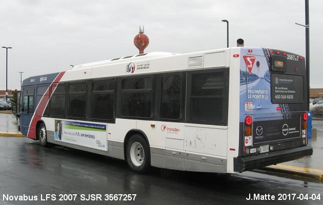 BUS/AUTOBUS: Novabus LFS 2007 SJSR