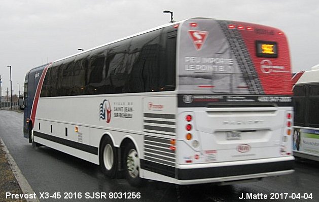 BUS/AUTOBUS: Prevost X3-45 2016 SJSR