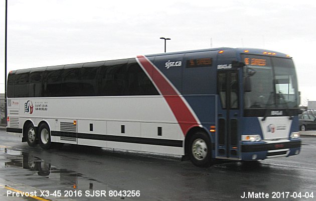 BUS/AUTOBUS: Prevost X3-45 2016 SJSR