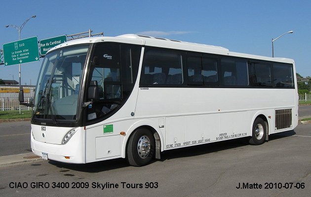 BUS/AUTOBUS: CIAO GIRA 2009 Skyline