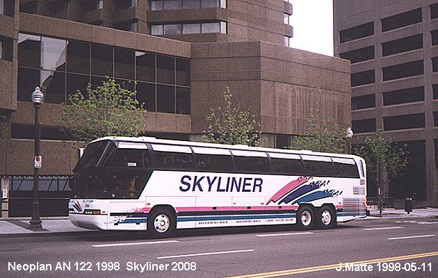 BUS/AUTOBUS: Neoplan AN 122 1988 Skyliner