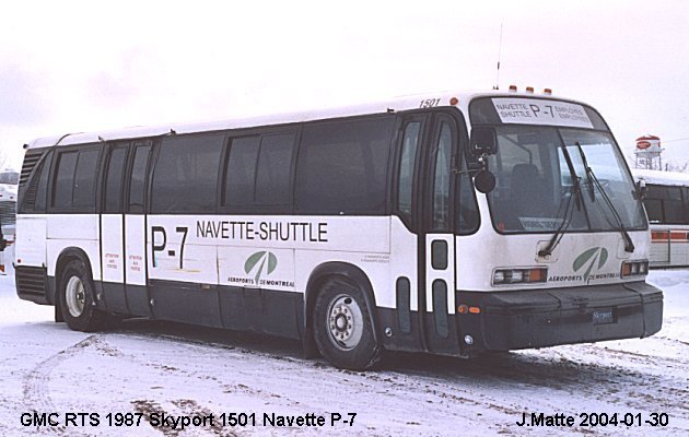 BUS/AUTOBUS: GMC RTS 1987 Skyport