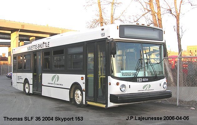 BUS/AUTOBUS: Thomas SLF35 2004 Skyport