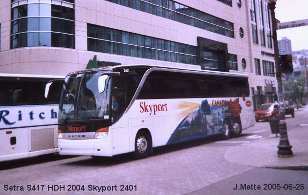 BUS/AUTOBUS: Setra S417 2004 Skyport