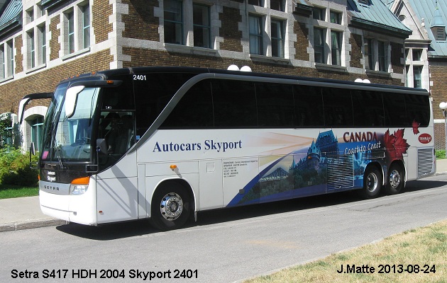 BUS/AUTOBUS: Setra S417 2004 Skyport