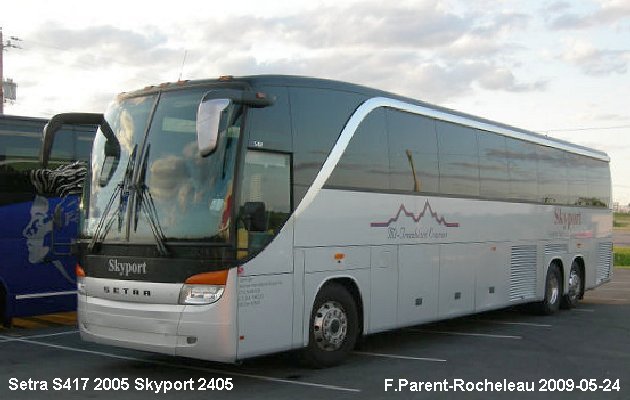 BUS/AUTOBUS: Setra S417 2005 Skyport