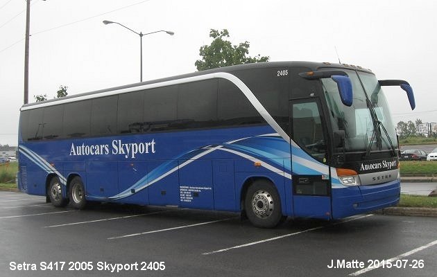 BUS/AUTOBUS: Prevost H3-45 2005 Skyport