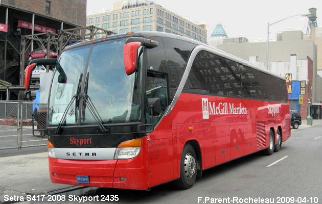 BUS/AUTOBUS: Setra S417 2008 Skyport