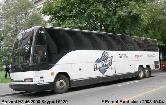 BUS/AUTOBUS: Prevost H3-45 2000 Skyport