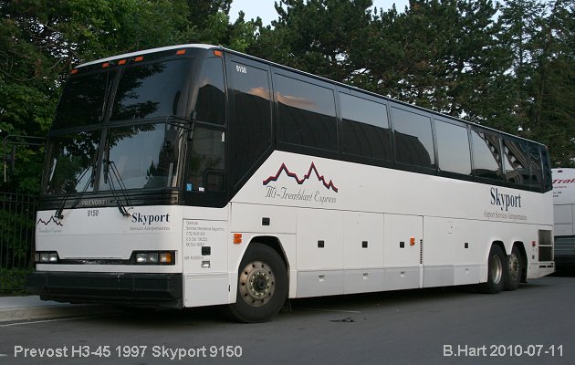 BUS/AUTOBUS: Prevost H3-45 1997 Skyport