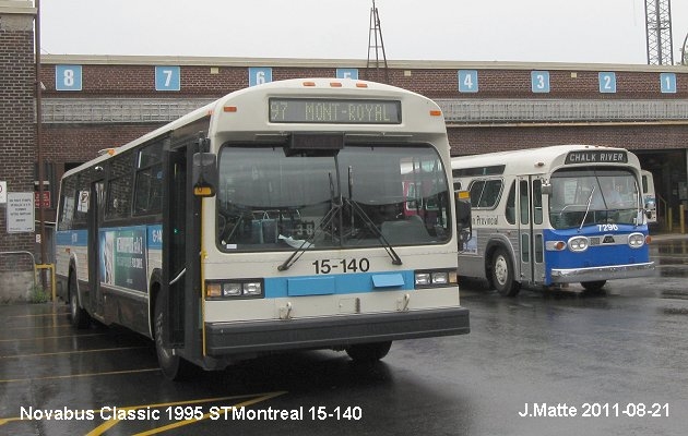 BUS/AUTOBUS: Novabus Classic 1995 STMontreal