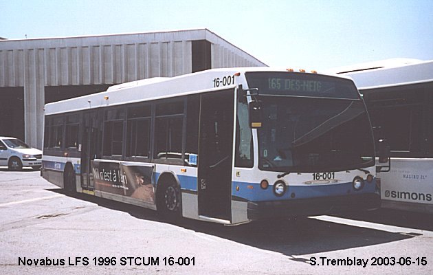 BUS/AUTOBUS: Novabus LFS 1996 STCUM