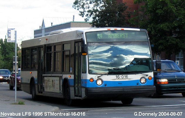 BUS/AUTOBUS: Novabus LFS 1996 STMontreal