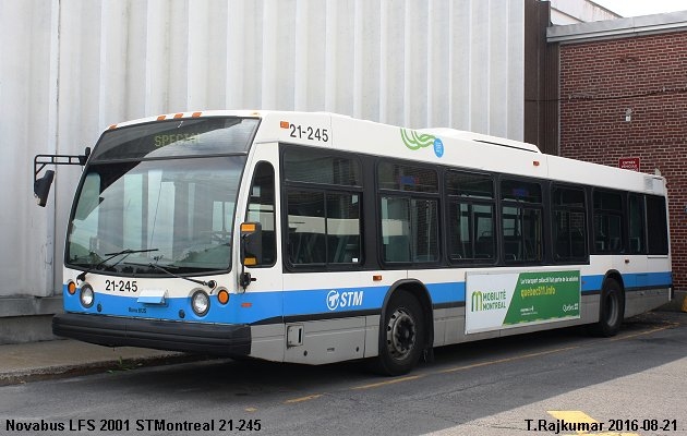 BUS/AUTOBUS: Novabus LFS 2001 STMontreal