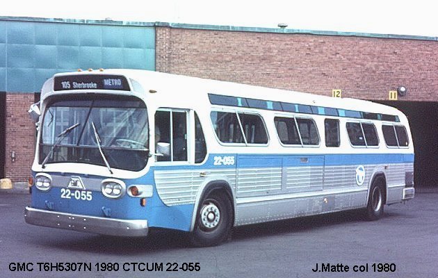 BUS/AUTOBUS: GMC New Look 1980 CTCUM