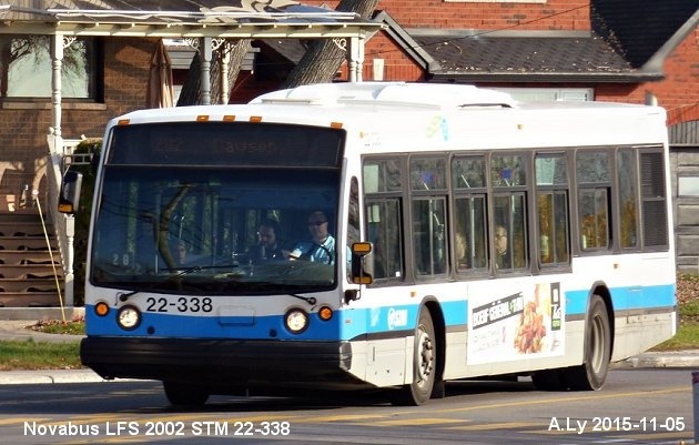 BUS/AUTOBUS: Novabus LFS 2002 STMontreal