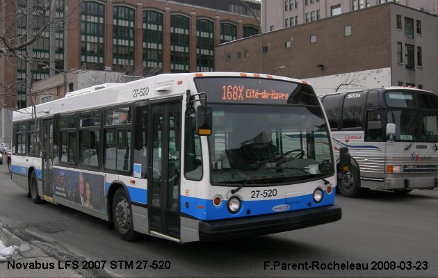 BUS/AUTOBUS: Novabus LFS 2007 STMontreal